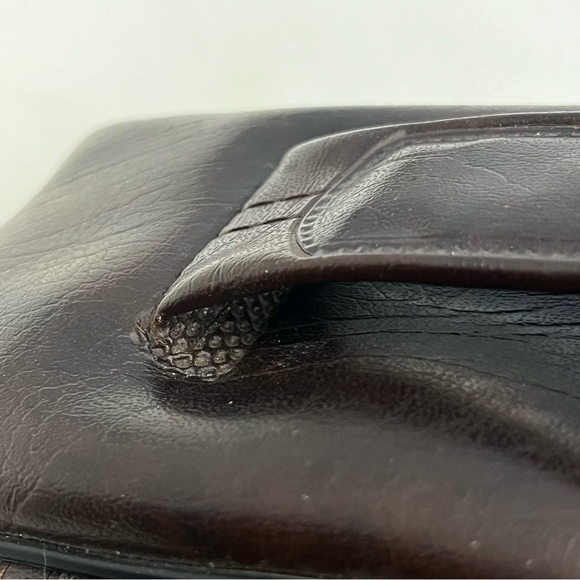 Vintage Small Faux Leather Kodak Pocket Tote Camera Case Missing Clip With Strap - Picture 9 of 16